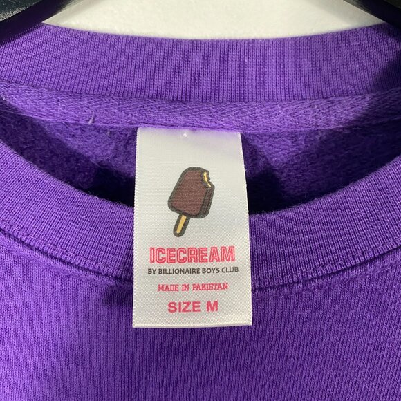 Billionaire Boys Club Icecream Checkered Logo Sweatshirt - Picture 3 of 4